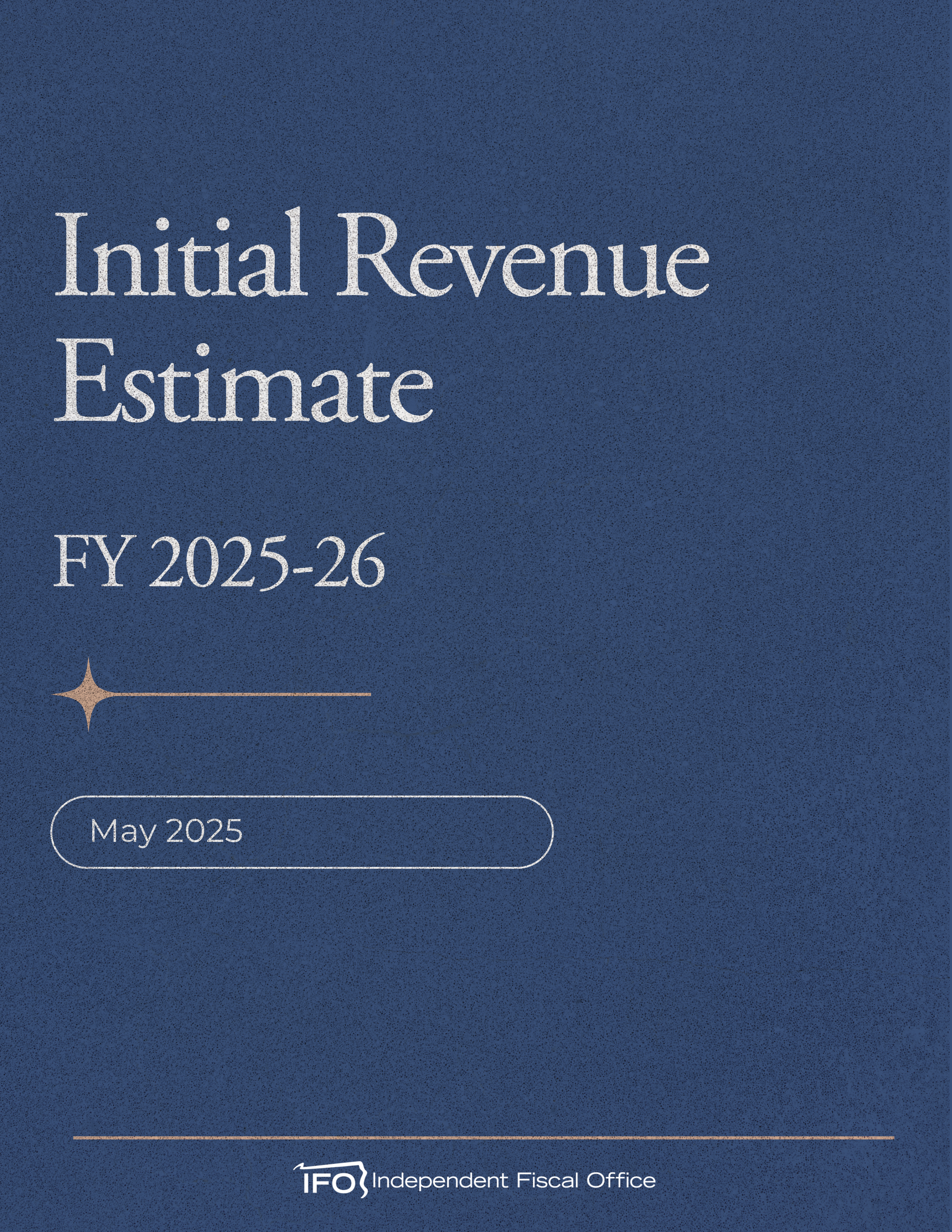 Release thumbnail - Initial Revenue Estimate FY 2025-26 - 2025-05-20
