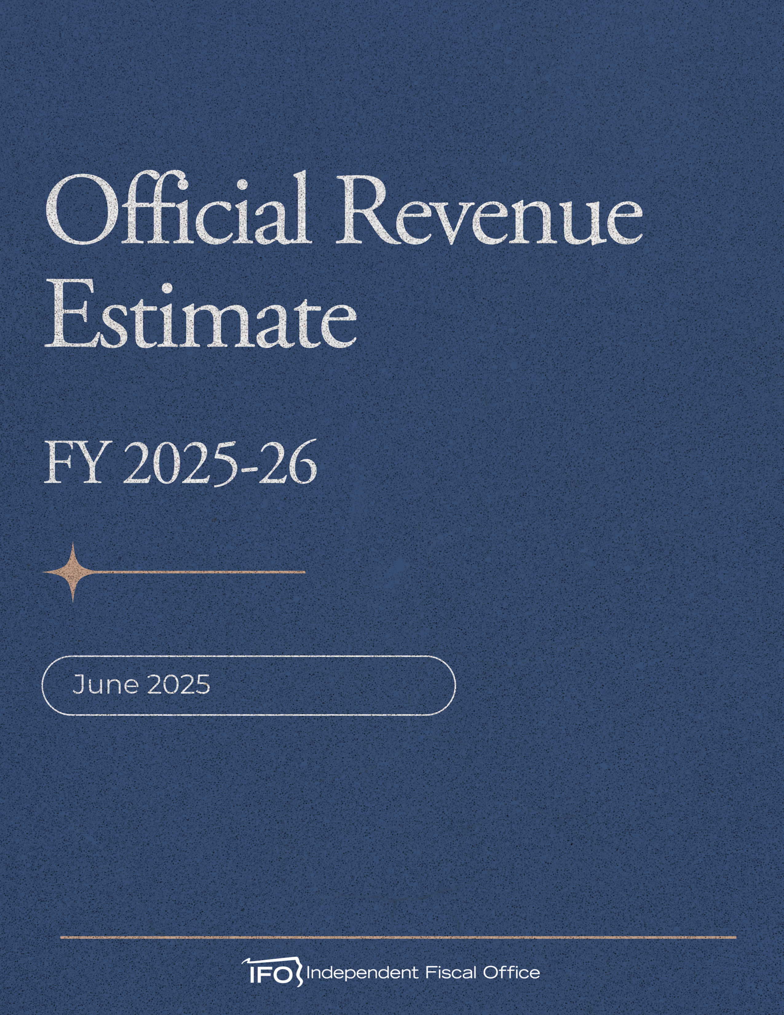 Release thumbnail - Official Revenue Estimate FY 2025-26 - 2025-06-20